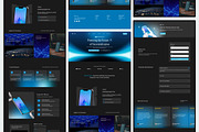 Blockchain Platform Landing Page, a Landing Page Template by Font Kingdom (Thumbnail 4 of 5)
