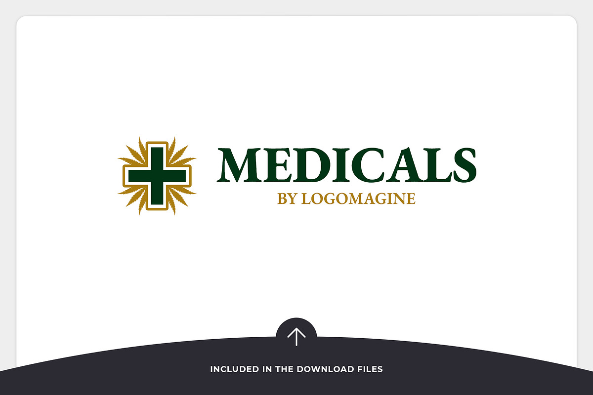 Medical Marijuana Logo Template, a Branding & Logo Template by LOGOMAGINE (Photo 14 of 16)