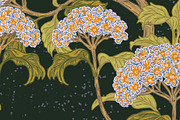 Hydrangea Botanical Seamless Pattern, a Pattern Graphic by NayaChu (Thumbnail 9 of 10)