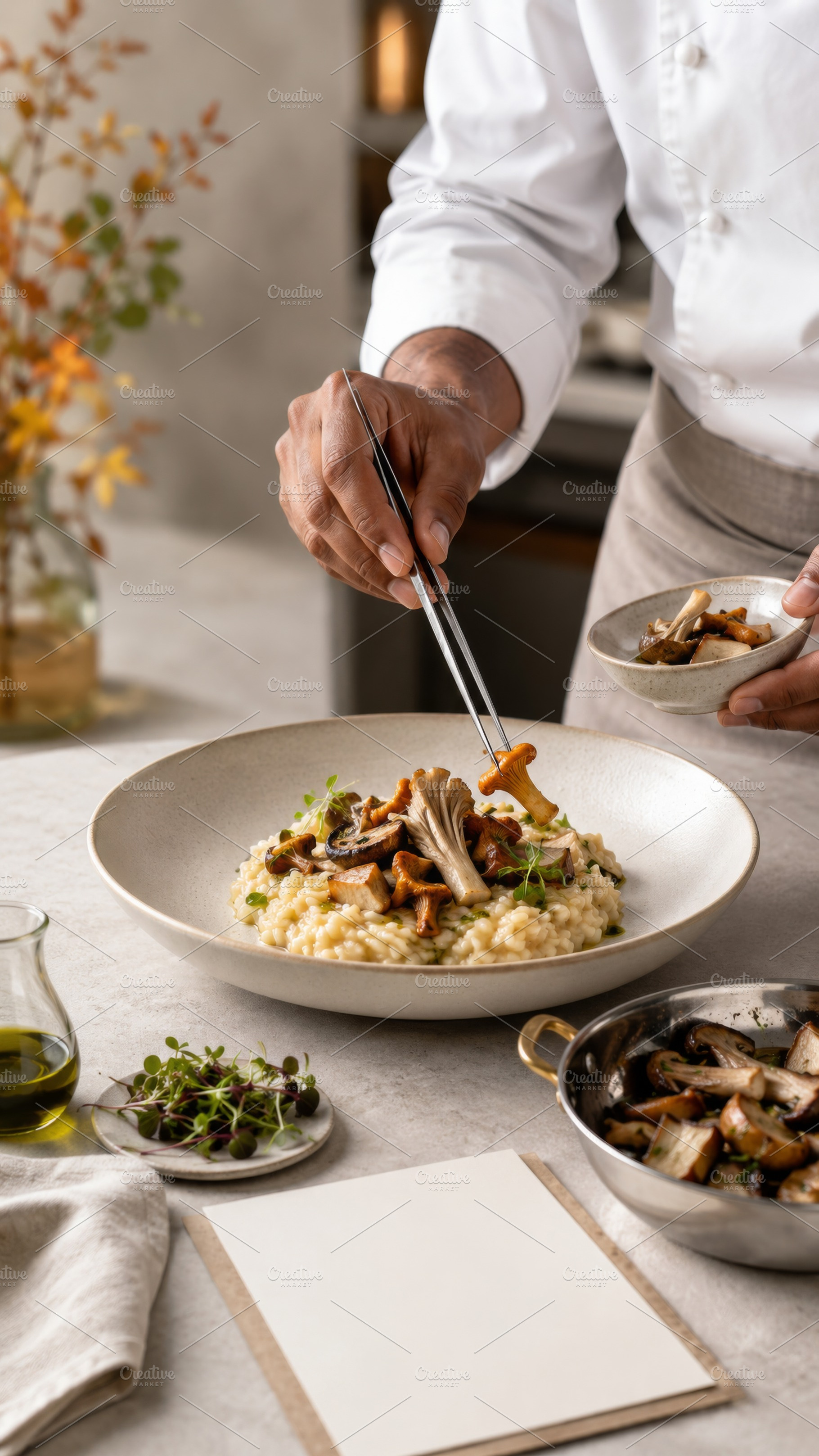 Wild mushroom season promotes gourme, a Photo by Dvoevnore photos