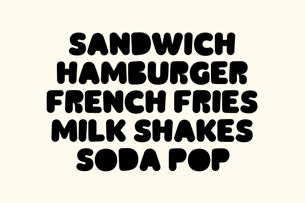 Caphole - Chunky Bold Font, a Sans Serif Font by Graptail (Photo 6 of 15)