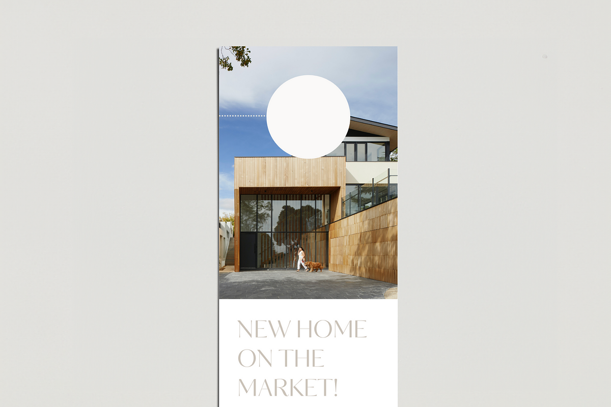 Real Estate Door Hanger Just Listed, a Marketing Template by EstateElements (Photo 9 of 10)