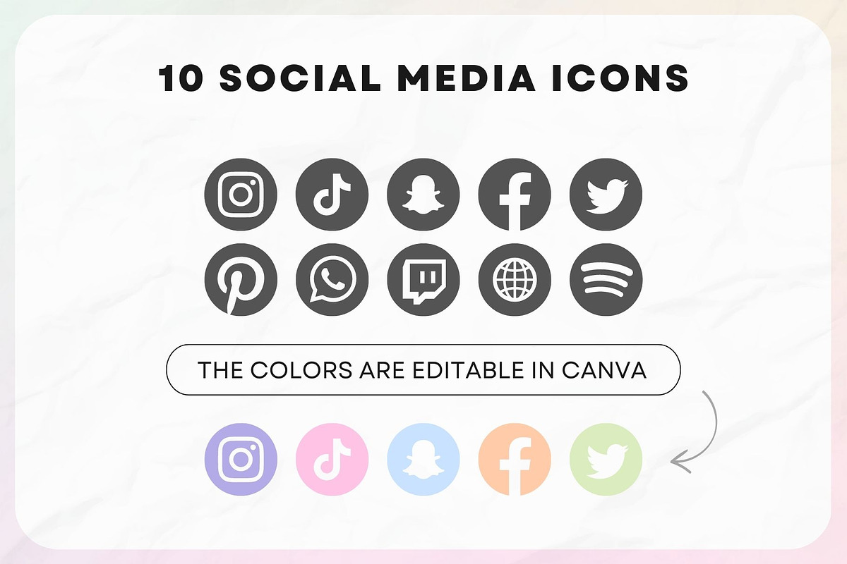 YouTube Branding Kit For Canva, a Social Media Template by OniriqveDesigns (Photo 9 of 10)
