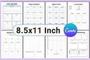 2025 Ultimate Goal planner, a Stationery Template by Designmela01 (Thumbnail 2 of 4)