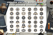 568 Vintage Objects and Badges, a Branding & Logo Template by Toonsteb (Thumbnail 14 of 24)