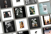 100 Film Frames & Instant Templates, a Social Media Template by The Muza (Thumbnail 10 of 15)