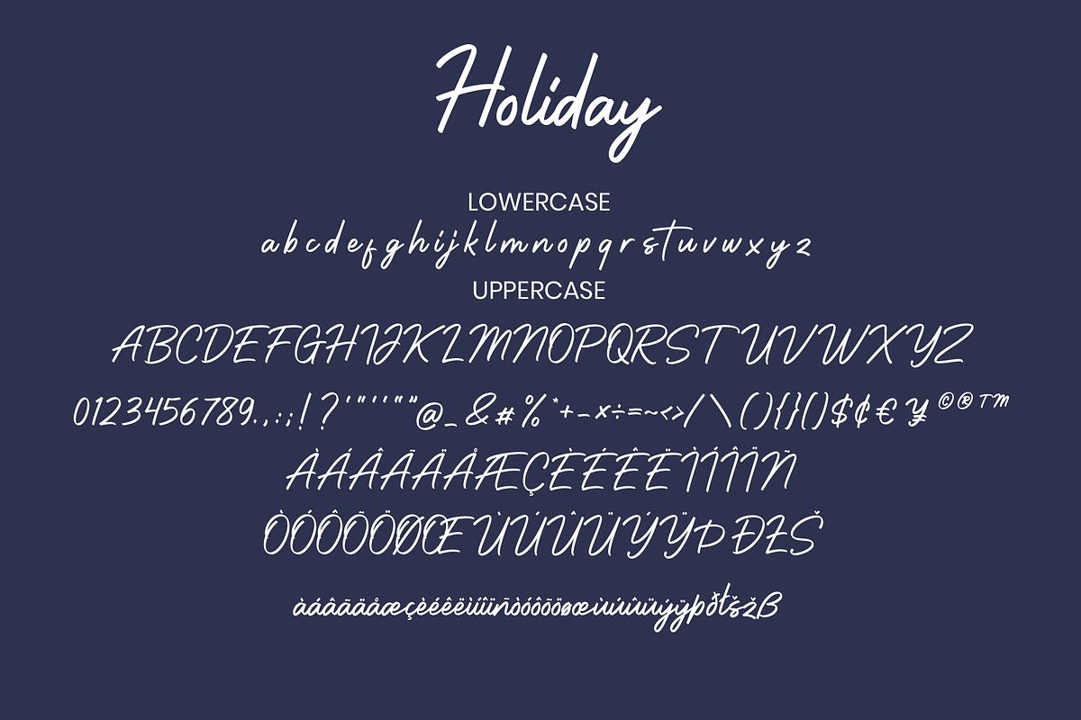 Holiday Spirit, a Font by alphArtype (Photo 6 of 6)