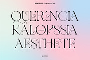 Bracesso - Stylish Display Serif, a Serif Font by Almarkhatype (Thumbnail 6 of 11)