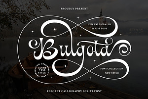 Bulgota, a Script Font by TM Type