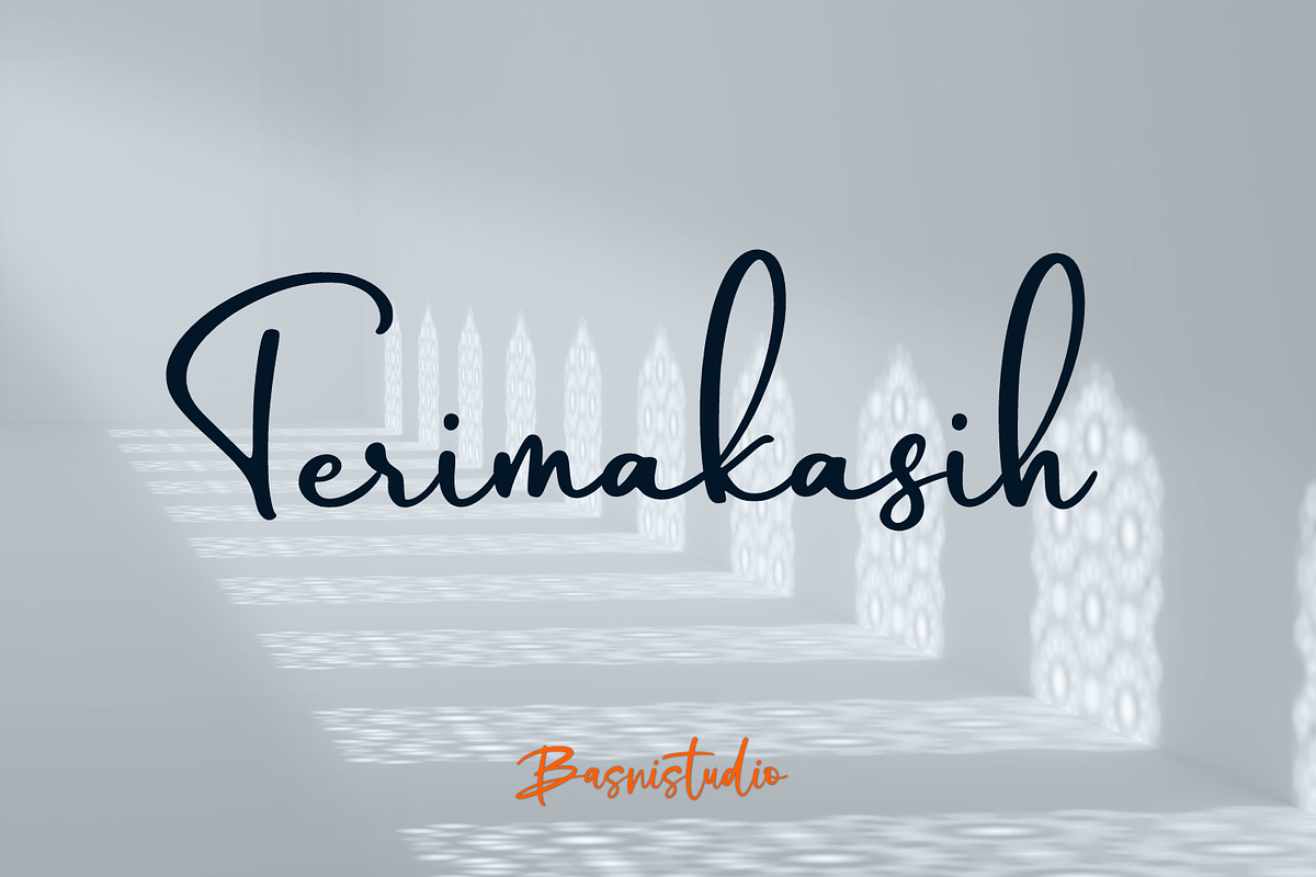 Bostanic Millague Handwritten Font, a Script Font by Basnistudio (Photo 10 of 10)