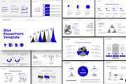 Blue PowerPoint Template, a Presentation Template by Artemis-products (Thumbnail 1 of 9)