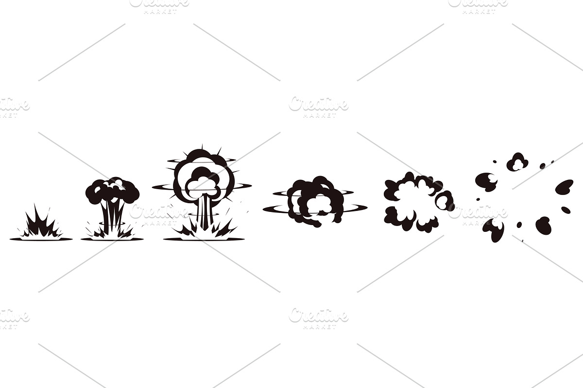 Step by step animation of origin or, an Object Illustration by Vectorbuum