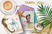 MERMAIDS, an Animal Illustration by FARAWAYKINGDOM (Thumbnail 5 of 5)