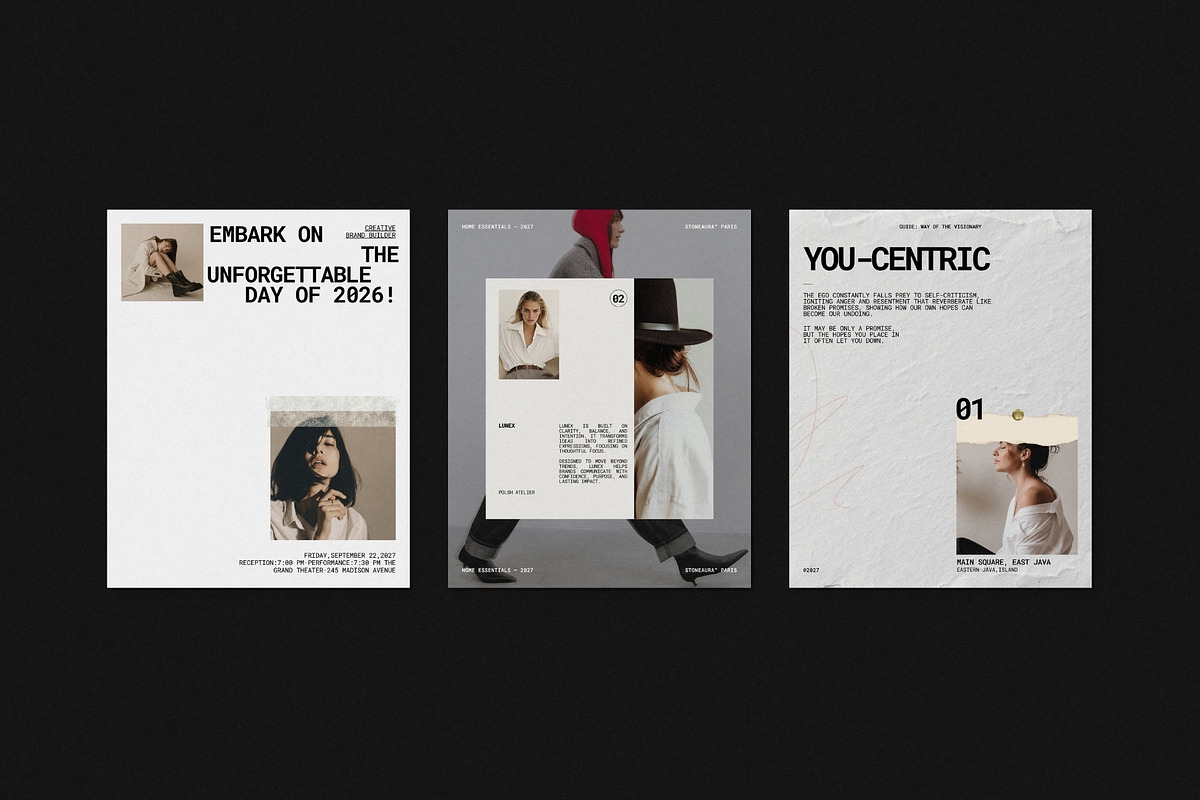 ZENO | Social Media Kit (II), a Social Media Template by The Aesthetic Studio (Photo 2 of 10)