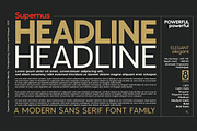 Supernus - Sans serif Font Family, a Sans Serif Font by Artistic & Unique (Thumbnail 15 of 15)