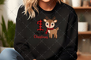 My First Christmas Reindeer PNG, an Illustration by Craft Nest (Thumbnail 4 of 6)
