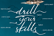 Majestic Wisteria Font, a Handwritten Font by Letterhanna Studio (Thumbnail 11 of 21)