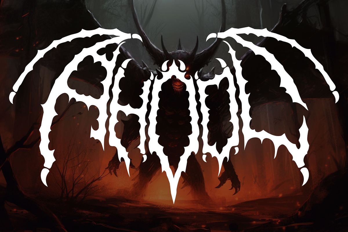 ACURA METAL – Death Metal Font, a Blackletter Font by Fonday Studio (Photo 3 of 8)