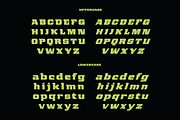 Gritstorm - Sport Typeface, a Sans Serif Font by HipFonts (Thumbnail 3 of 10)