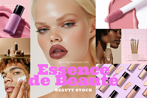 Essence De Beauté 130 Beauty Stock, a Beauty & Fashion Photo by Muse Mockups