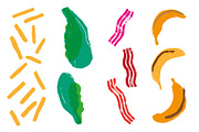 Painterly Food Vector Illustrations, a Food Illustration by This For There (Thumbnail 5 of 11)