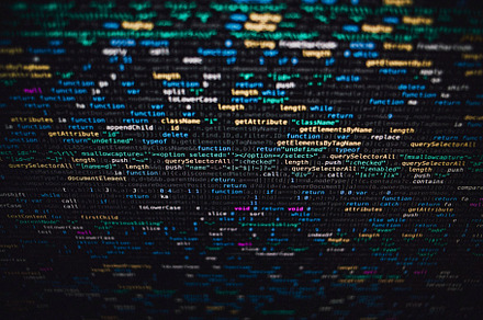 code on black background, a Technology Photo by OF Media