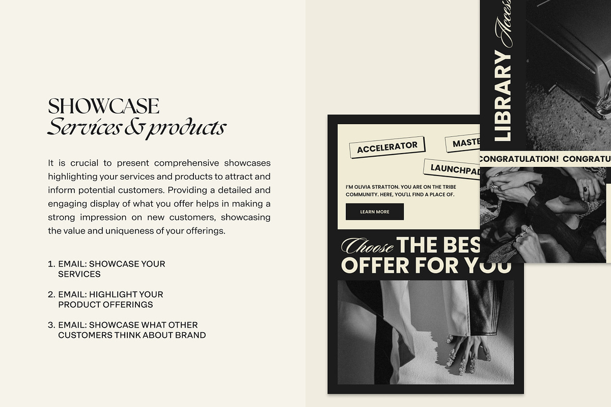 Cyllene | Canva Email Templates, an Email Template by Lavinia Visuals (Photo 5 of 9)