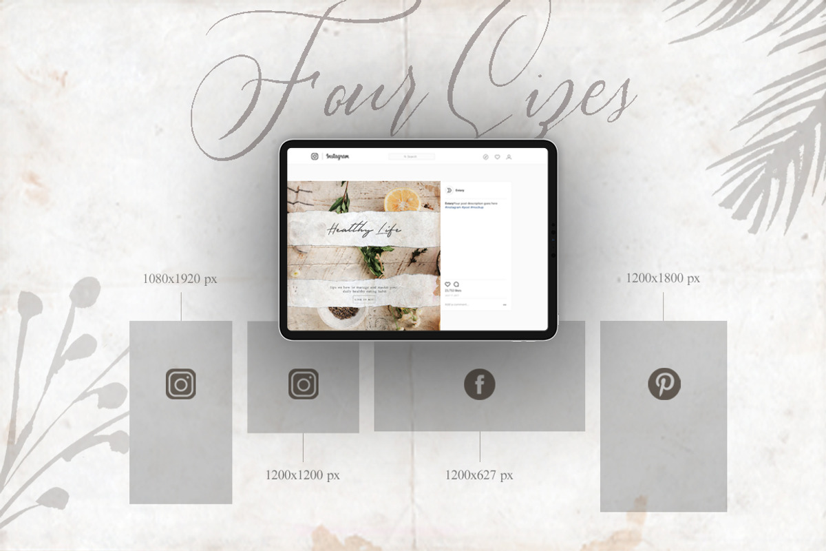 ANIMATED Rustic Paper Instagram Pack, a Social Media Template by Eviory (Photo 5 of 14)