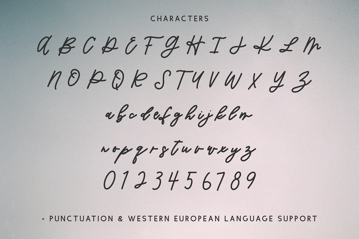 Elysianne Script, a Handwritten Font by Beck McCormick (Photo 10 of 10)