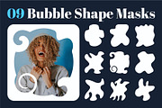 09 Bubble Shape Masks, an Object Graphic by romanlypovyi (Thumbnail 1 of 3)