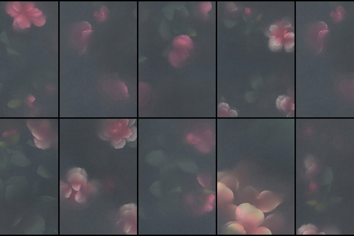 Nocturne in Bloom Floral Backgrounds, a Background Graphic by Dina Mae (Photo 2 of 10)