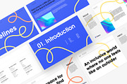 Galaxy | Brand Guidelines Template, a Presentation Template by CreativeSoup.io (Thumbnail 4 of 12)
