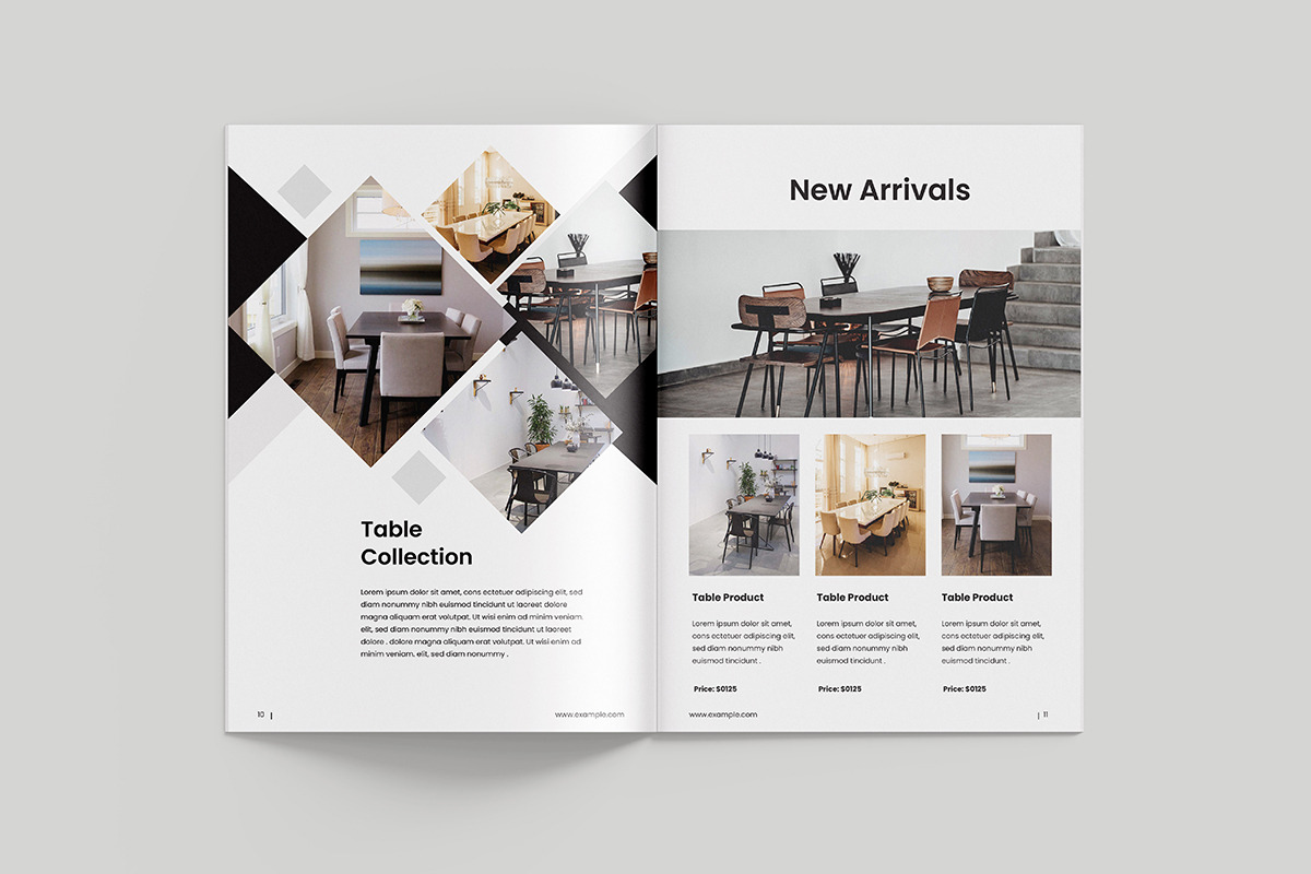 Furniture Product Catalog Template, a Brochure Template by afsar.hossain (Photo 6 of 6)