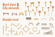 City Map Creator 250+ elements, an Animal Illustration by Very Berry Studio (Thumbnail 6 of 17)