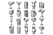Cocktail Drinks Collection, an Object Graphic by RT Studio (Thumbnail 2 of 4)
