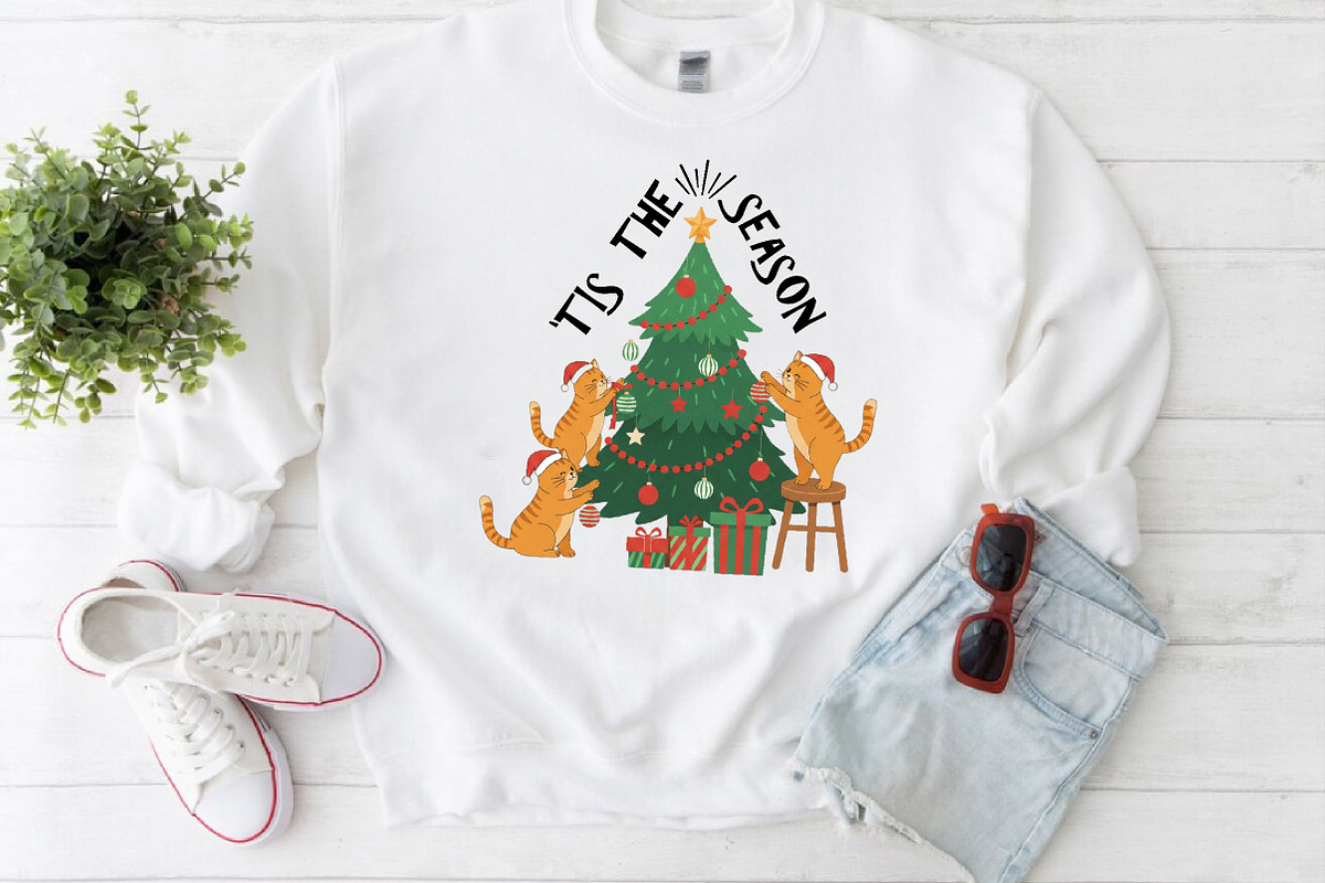 Retro Christmas Kids PNG, an Illustration by Craft Nest (Photo 5 of 6)