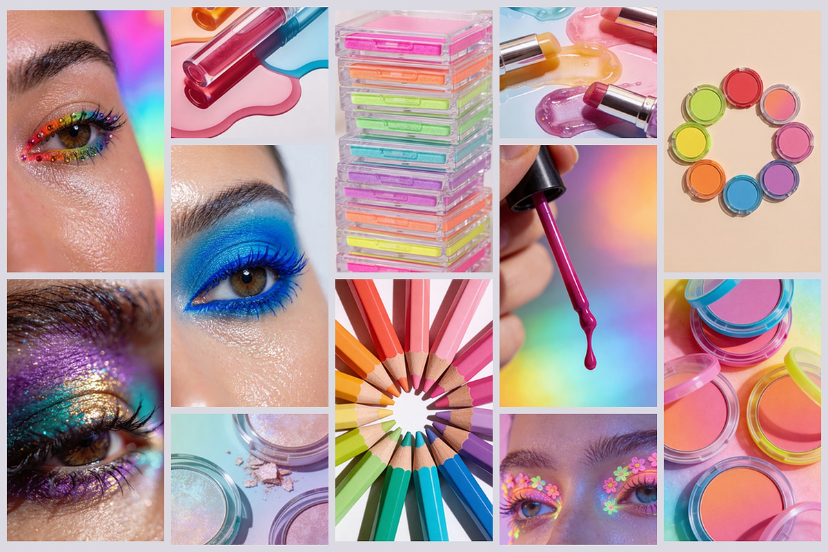 Chromatic Glam, a Beauty & Fashion Photo by AI Petr Creative Agency (Photo 4 of 7)