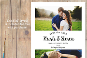 Save The Date Card Overlay Templates, an Invitation Template by cardcandy (Thumbnail 2 of 5)