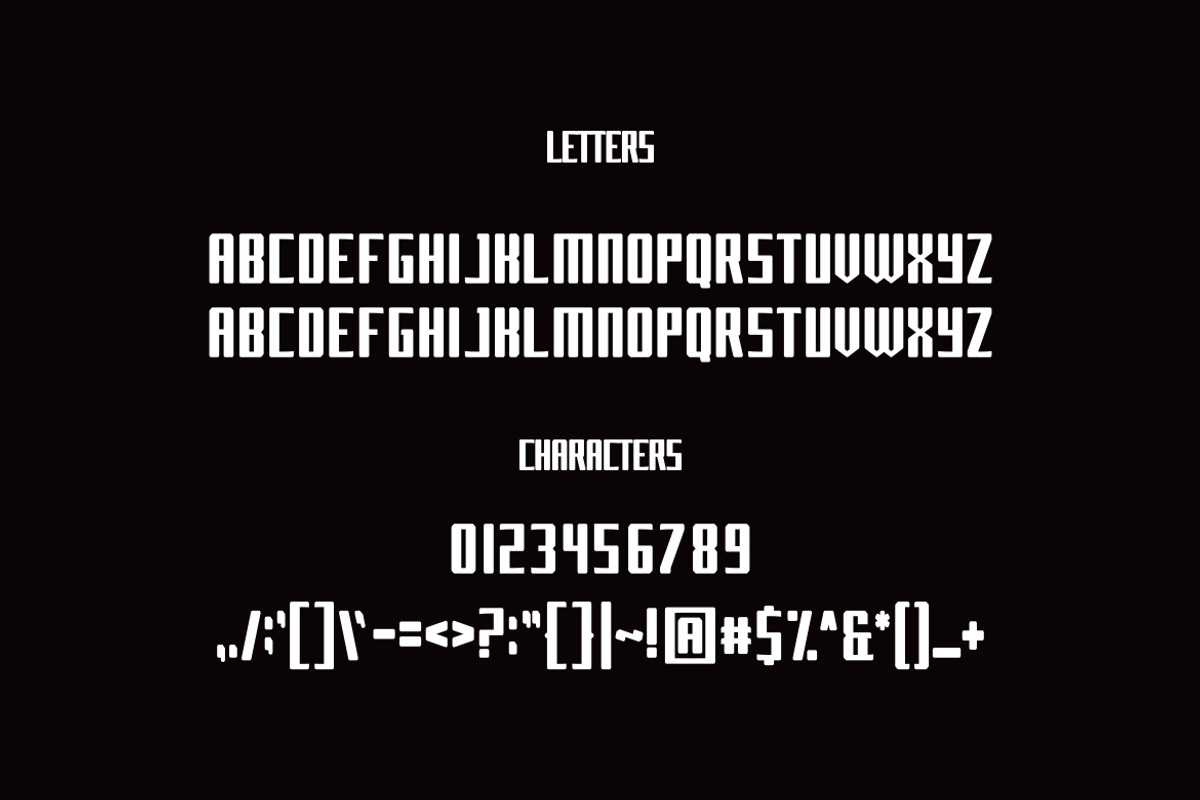 Flighone - Font, a Sans Serif Font by artchiles_design (Photo 4 of 5)