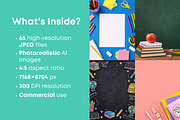 65 Back to School Backgrounds, a Background Photo by Selenique Studio (Thumbnail 2 of 13)