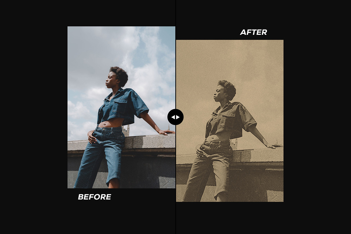 Vintage Machine Photoshop Effects, an Action Add-On by Opaq Studio (Photo 2 of 8)