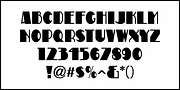 Dance  Moderne JNL, a Font by Jeff Levine Fonts (Thumbnail 3 of 5)