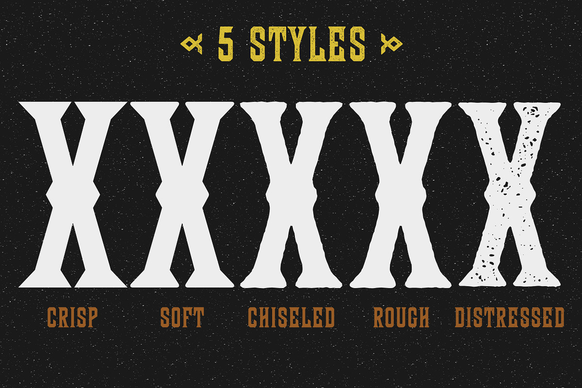 Wooderson Font preview 2