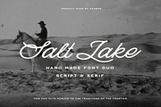 Salt Lake & Extra, a Handwritten Font by Davide Bassu (Thumbnail 1 of 8)
