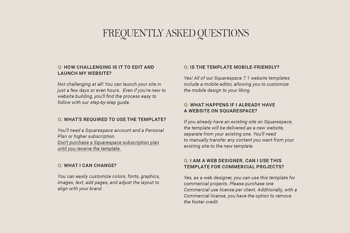 Event Planner Squarespace Website, a Squarespace Template by 3.14&Co (Photo 10 of 10)