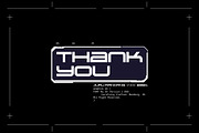 Genesis Three Expanded Sci-Fi Fonts, a Font by Juru Rancang Studio (Thumbnail 12 of 12)