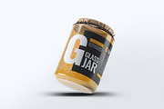 Glass Jar Mock-Up, a Packaging Mockup by DesignRushMarket (Thumbnail 6 of 8)