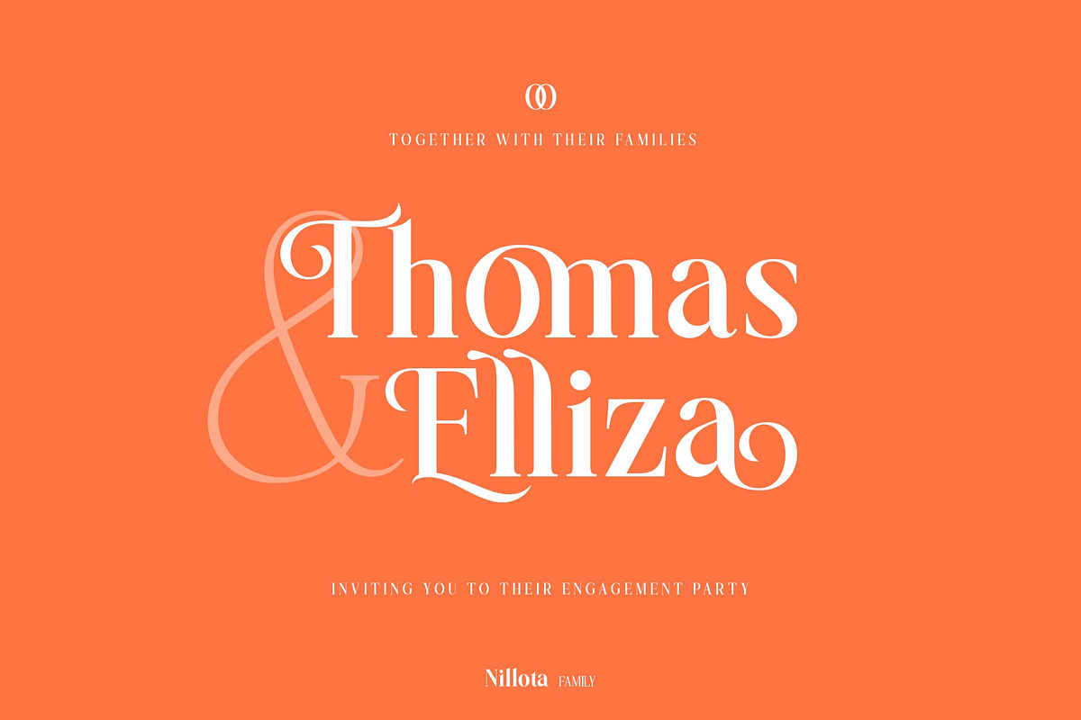 Nilota Typeface, a Serif Font by alit design (Photo 5 of 20)