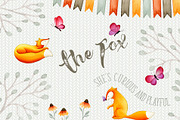 Autumn Charm Watercolor collection, an Illustration by Watercolor Nomads (Thumbnail 4 of 8)