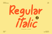 CS Roche Drawn, a Handwritten Font by Craft Supply Co. (Thumbnail 4 of 8)